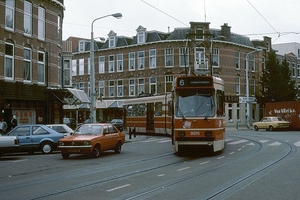 Op deze dag reed tramlijn 6 voor het laatst door de Herman Coster