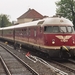 De VT 08.5 503 van de DB staat in 2006 in Korbach (Duitsland).