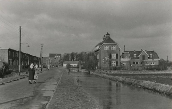 Leyweg richting Thorbeckelaan 1950