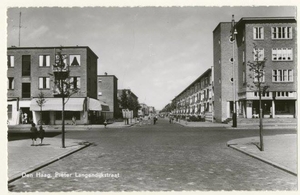 Pieter Langendijkstraat hoek Betje Wolffstraat, ca1975
