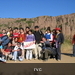 met jongeren van talca stappen naar santa teresa (los andes)