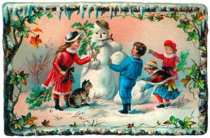 victorian-children-snowman_2308627