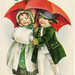 OldDesignShop_GirlBoyUmbrellaChristmasPC