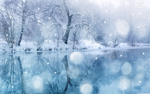 winter-snow-river