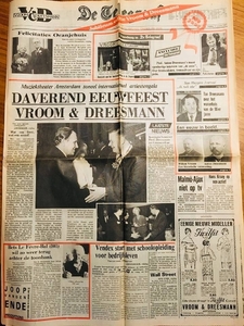 Een speciale uitgave van De Telegraaf van vrijdag 13 maart 1987  