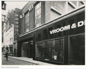 Spuistraat 57 In 1966 een vestiging van Vroom en Dreesmann