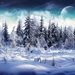 74703-winter-moon-trees-snow-mountain-nature