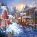 christmas-town-scene