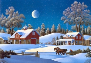 norwegian-christmas-scene