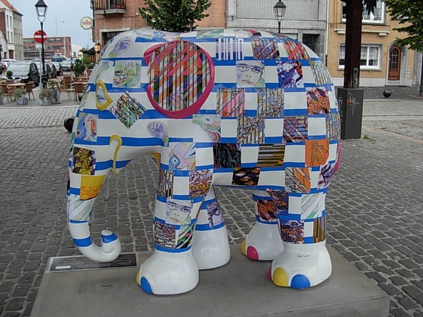 elephant parade 027 op het Eilandje