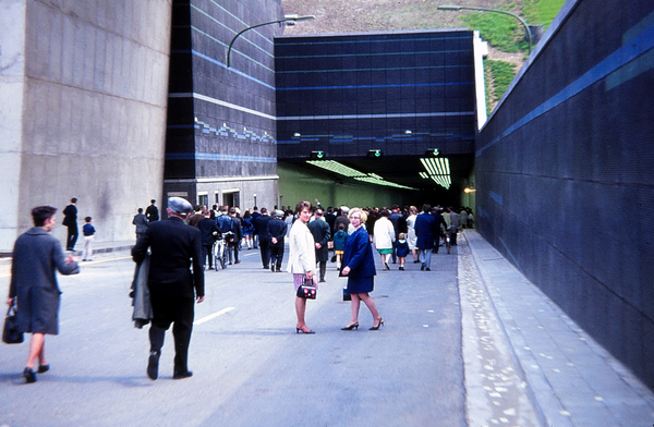 1969 opening Kennedytunnel