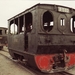 Een smalspoor locomotief op de Kediri Railway. Stoomlocomotief He