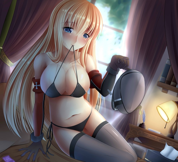 blonde-long-hair-anime-anime-girls-blue-eyes-stockings-cartoon-Ka