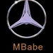 MBabes Vintage Cars Garage Logo -  Golden