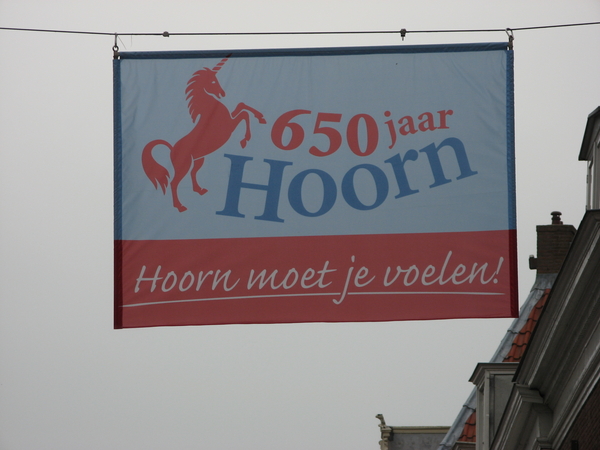 Bezoek aan Hoorn in 2007 met NS treinkaart