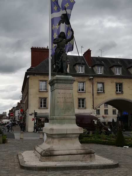 Jeanne d'Arc heeft in de regio een rol gespeeld