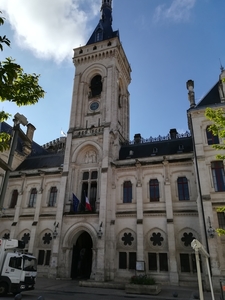 Achterkant stadhuis Angoulme