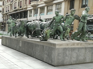 Monumento al Encierro Pamplona