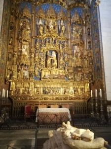Interieur kathedraal Burgos