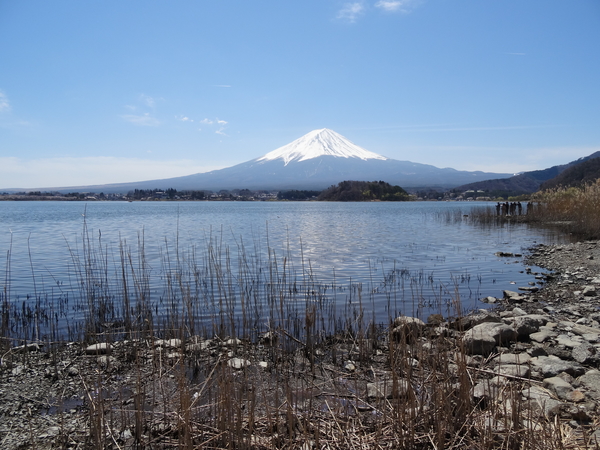 3D Mount Fuji, uitzichtpunt over meer _0426