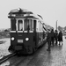 HOOGVLIET - tramstation op Oudejaarsdag 1964