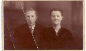 Opa Jacob en oma van Leeuwen