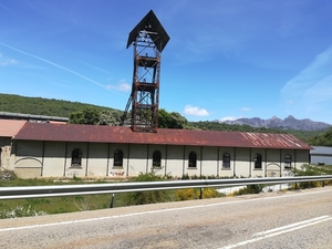 Oude mijnindustrie in Sotillos