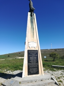 Monument met gier voor Felix Rodriguez De La Fuente
