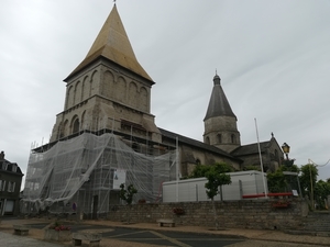 Kerk van vroegere abijd Bnvent-L'Abbaye