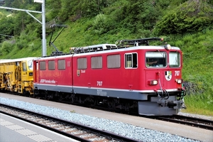 2019-06-28 Rhätische Bahn, Historische Fahrt Davos