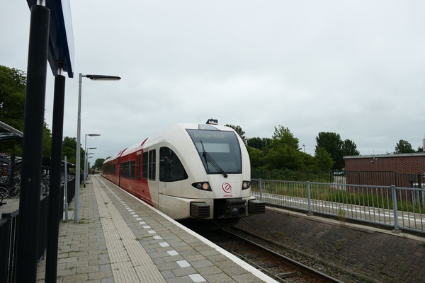 16-07-2019 Harlingen  GTW Dieseltreinen Stationsgebouw Harlingen-