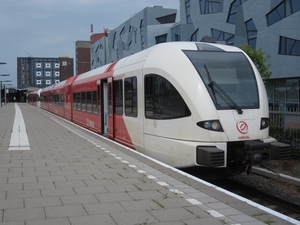 Arriva GTW'S 317 en 316 op station Nijmegen, naar Venray 19-07-20