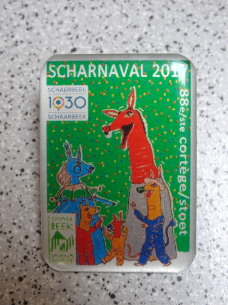 pin's Schaerbeek Schaernaval 2018