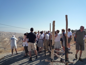 3b De Woestijn van Judea, uitzicht vanaf een Joodse nederzetting