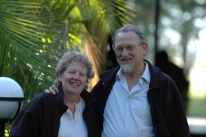 Maria en Hugo in Amboseli