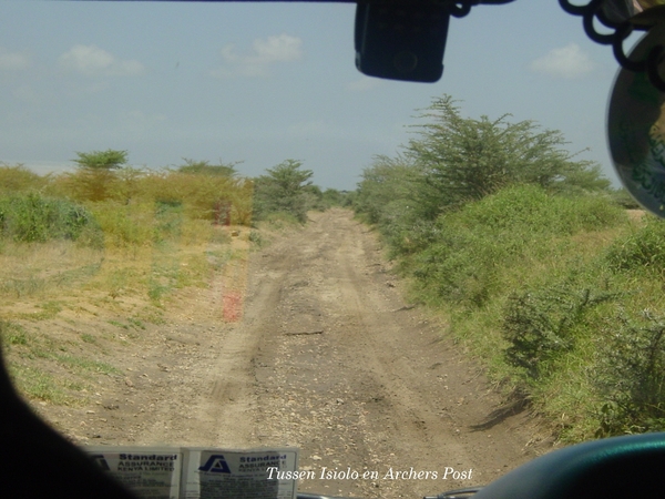 Onderweg naar Samburu (Tussen Isiolo en Archer)