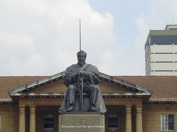 Kenyatta voor het gerechtshof (Nairobi)