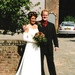 Marjolein en Danny trouwfoto augustus 2003