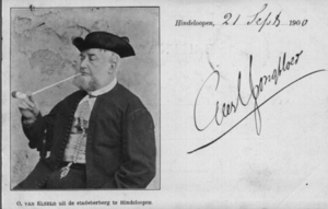 1900 (?) Otto van Elseloo (ansichtkaart)