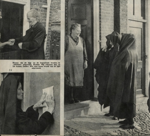 1949 Mientje (links boven)Krantenknipsel