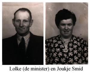 1950 (?) Lolke en Joukje Smid-Visser
