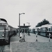 RTM tramstation en wachtlokaal Spijkenisse in het jaar 1964,