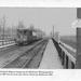 RTM Wielewaal 1961 02 18 De M67 met tram, halte Pendrecht bij de 