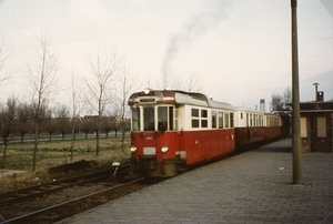 Spijkenisse Tramstation 1963 12 14 De M1602 Reiger+BD1509+AB1508+