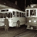 Donderdagavond 9 november 1961. Een van de laatste Blauwe Trams (