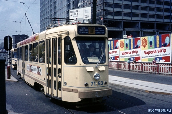 7163 1973 in Brussel.