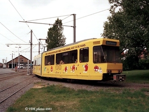VVM 6004 - lijn 0 naar De Panne Knokke 01-06-1993