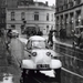 1956, Messerschmitt in de Gravenstraat.