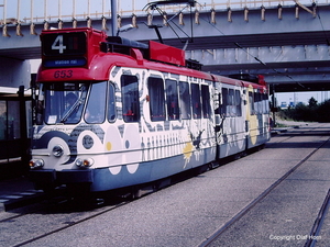 GVBA 653 Amsterdam station RAI