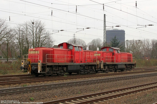 DBC 294 694 & 294 614 - Oberhausen Osterfeld (D) 08-02-2020.
